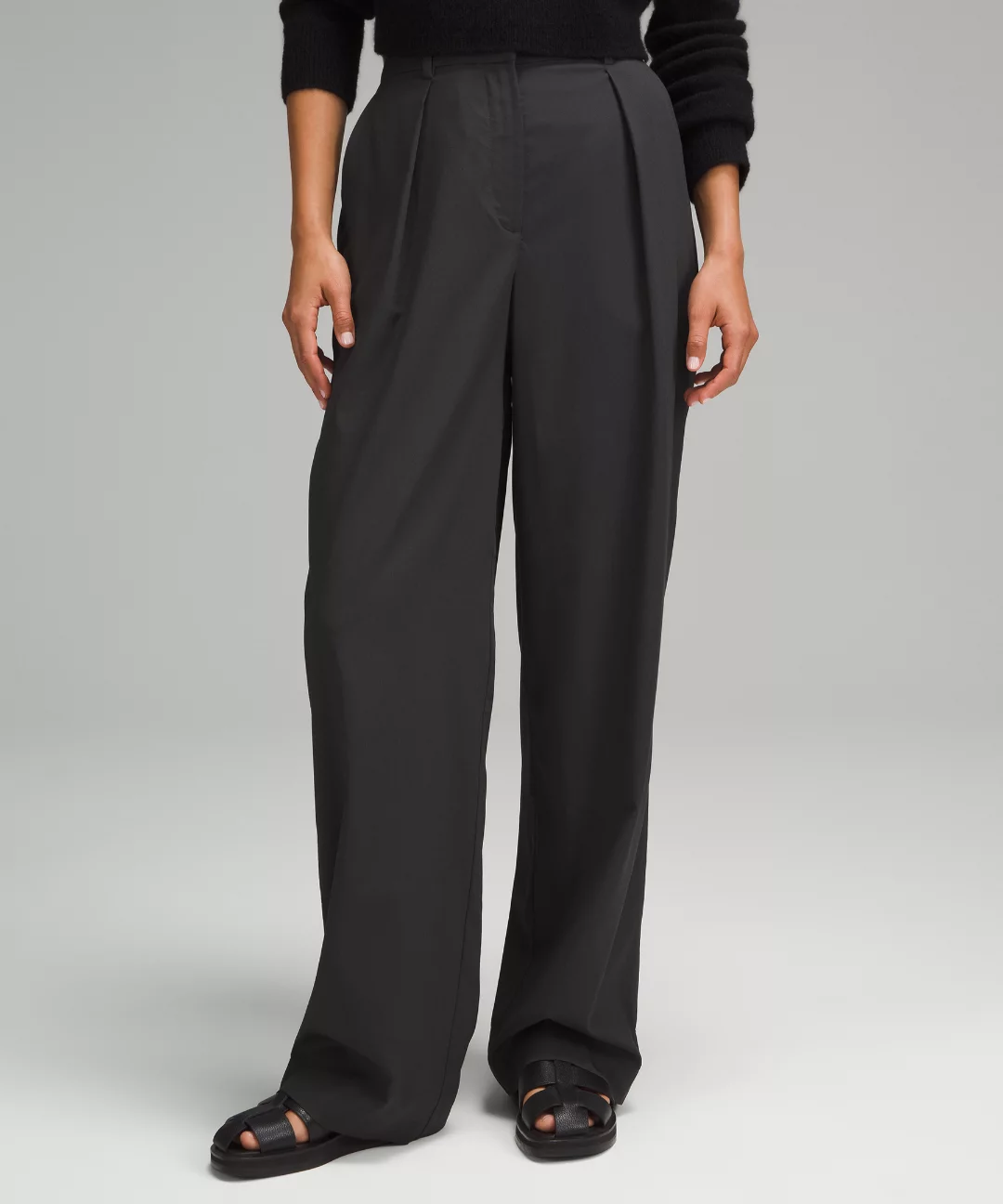 Pleat-Front High-Rise Trouser *Regular