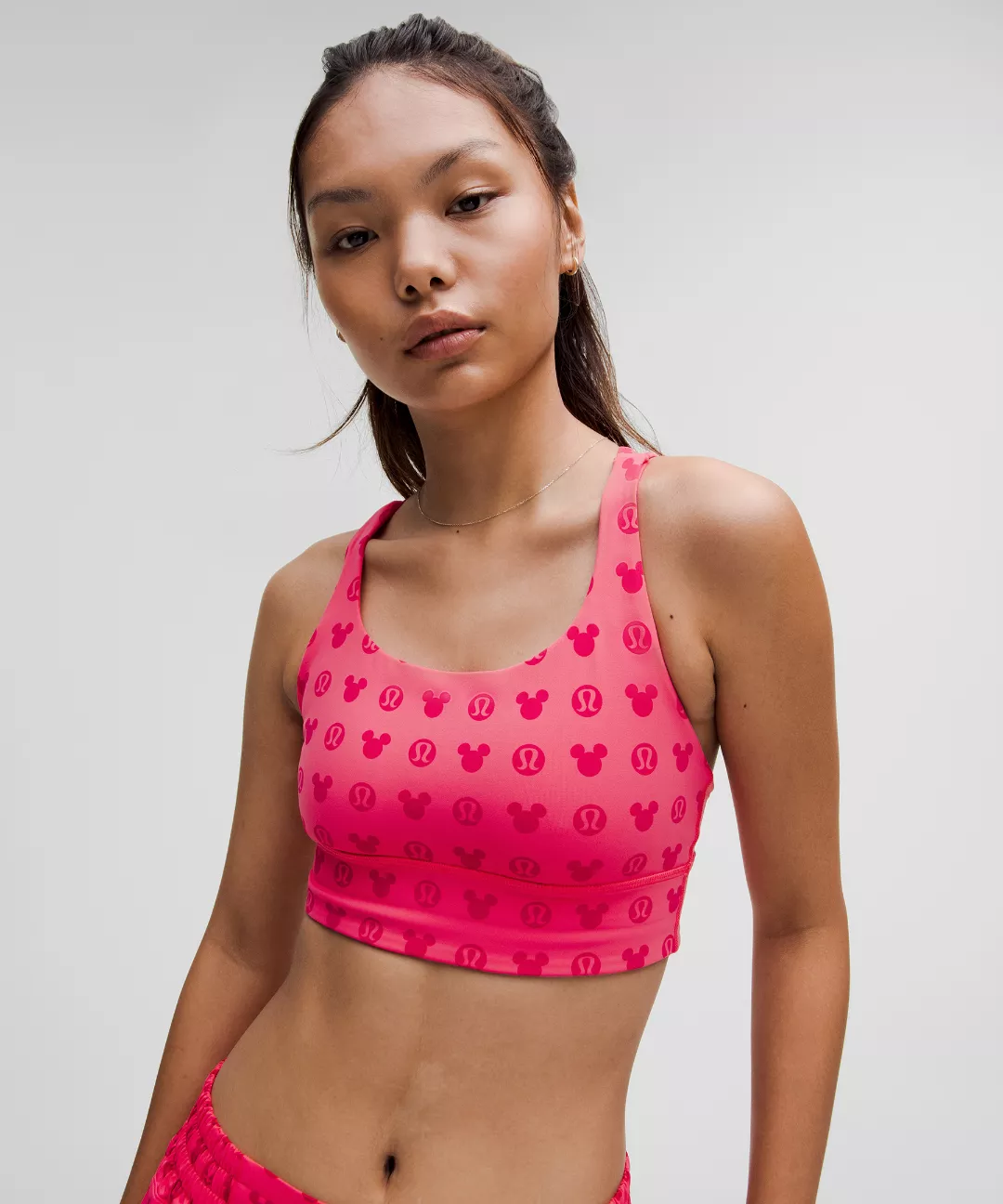 Disney x lululemon *Energy Longline Bra Medium Support, B–D Cups