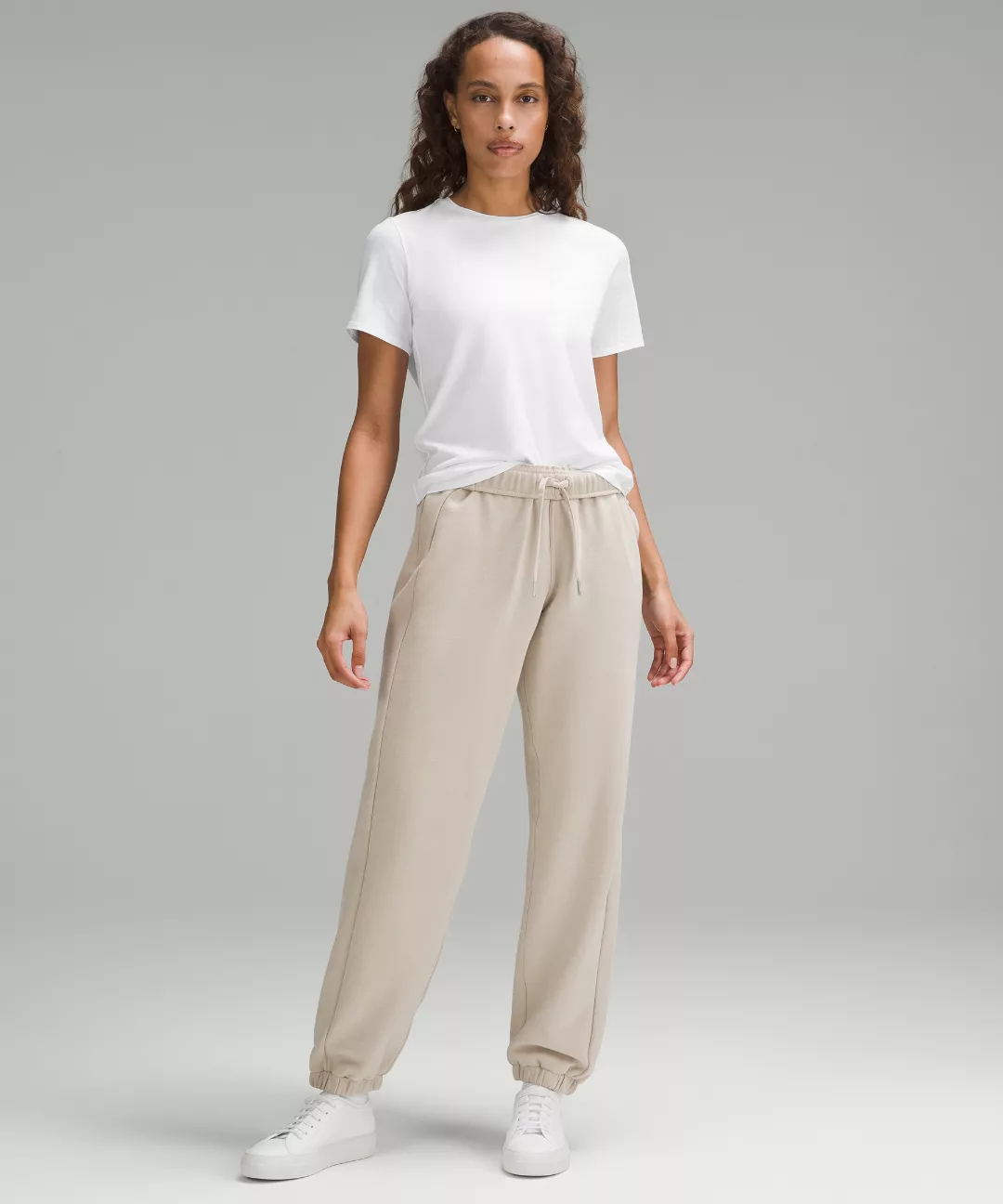 Organic Cotton Straight-Hem Crewneck T-Shirt