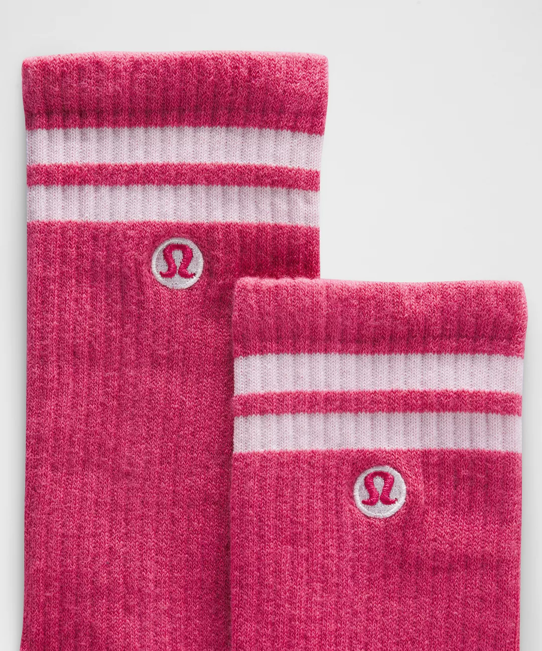 Unisex Daily Essential Crew Socks *Stripe