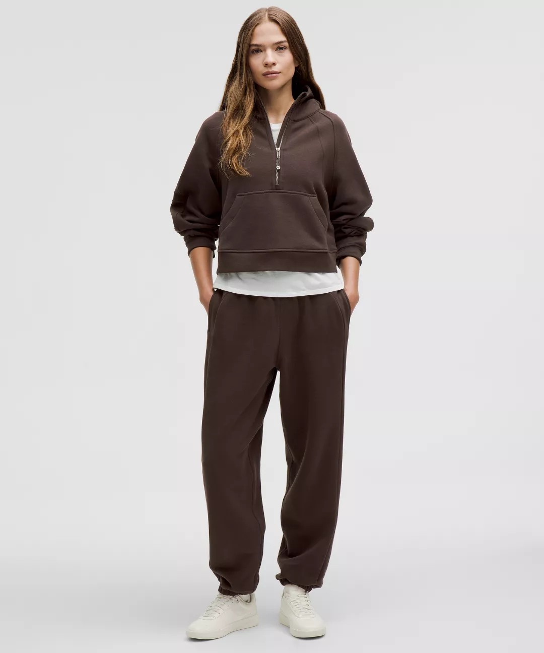 Scuba Oversized Half-Zip Hoodie