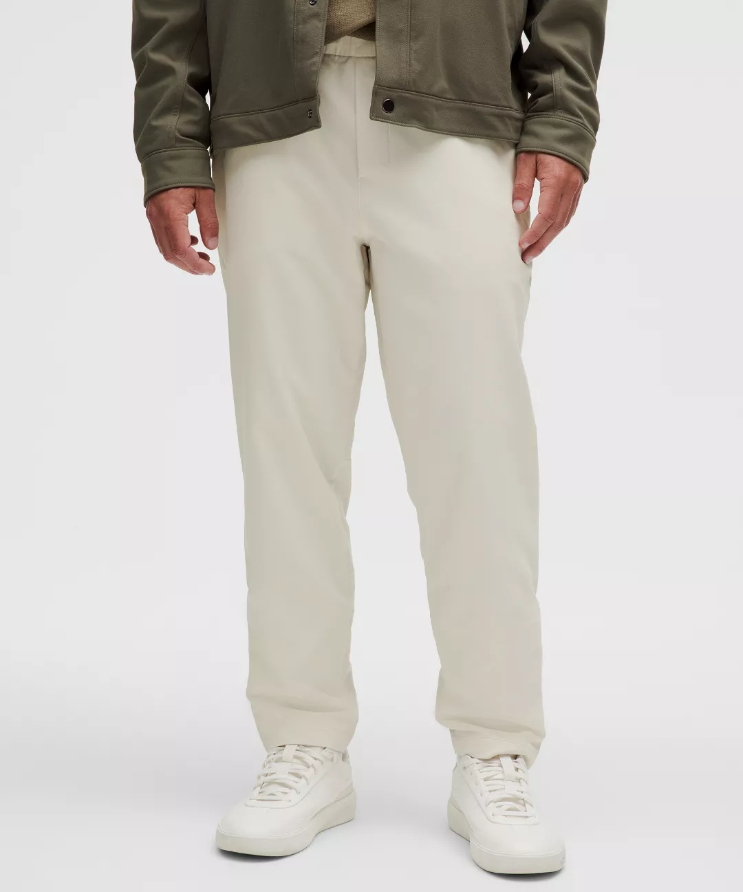 New Venture Classic-Tapered Fit Pique Trouser *Regular