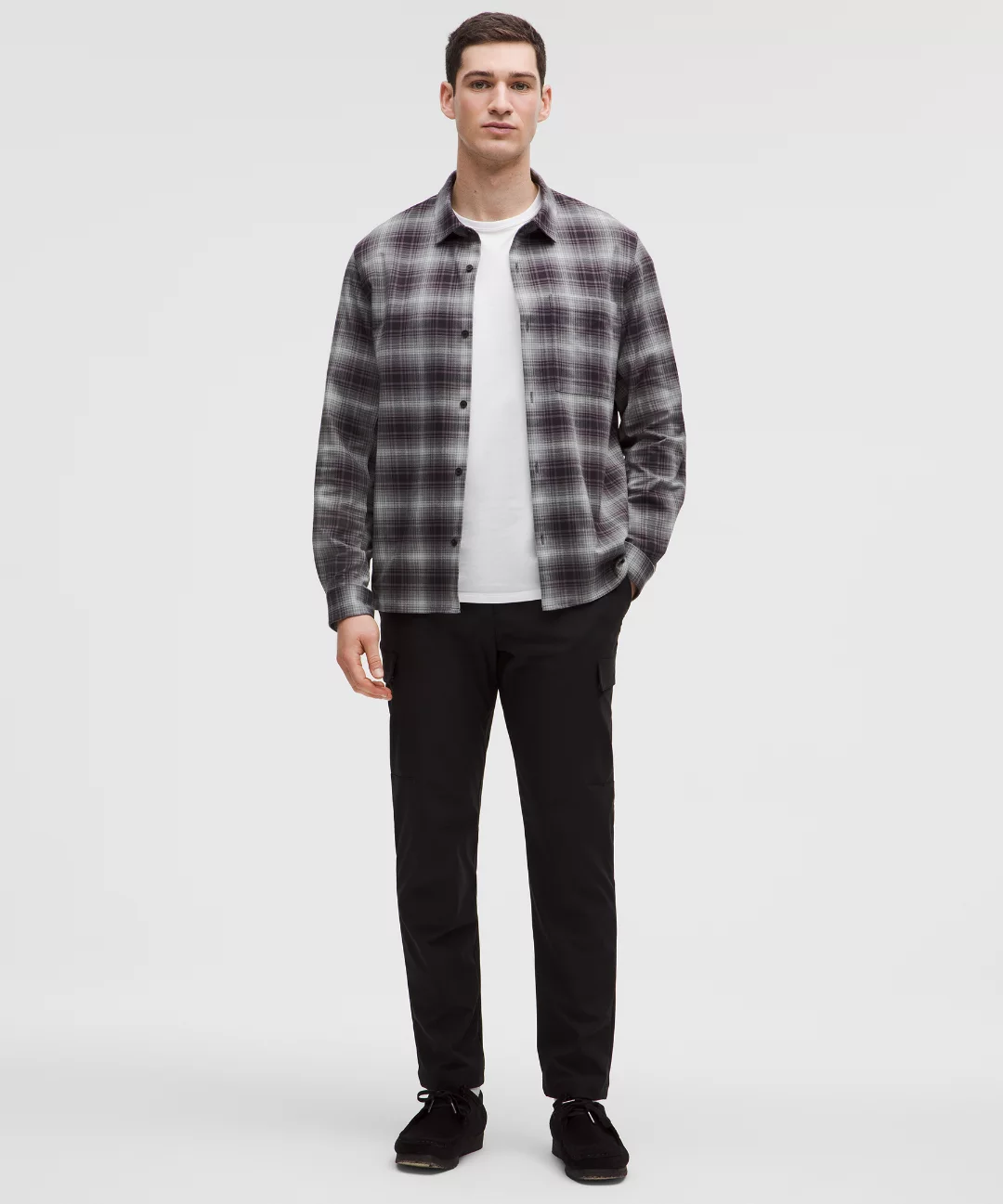 Brushed Woven Overshirt