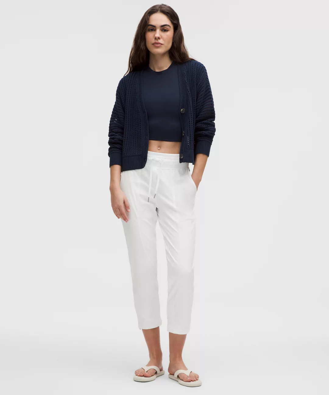 Dance Studio Mid-Rise Cropped Pant