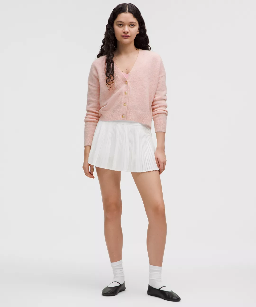 Women's Alpaca Wool-Blend Cardigan Sweater