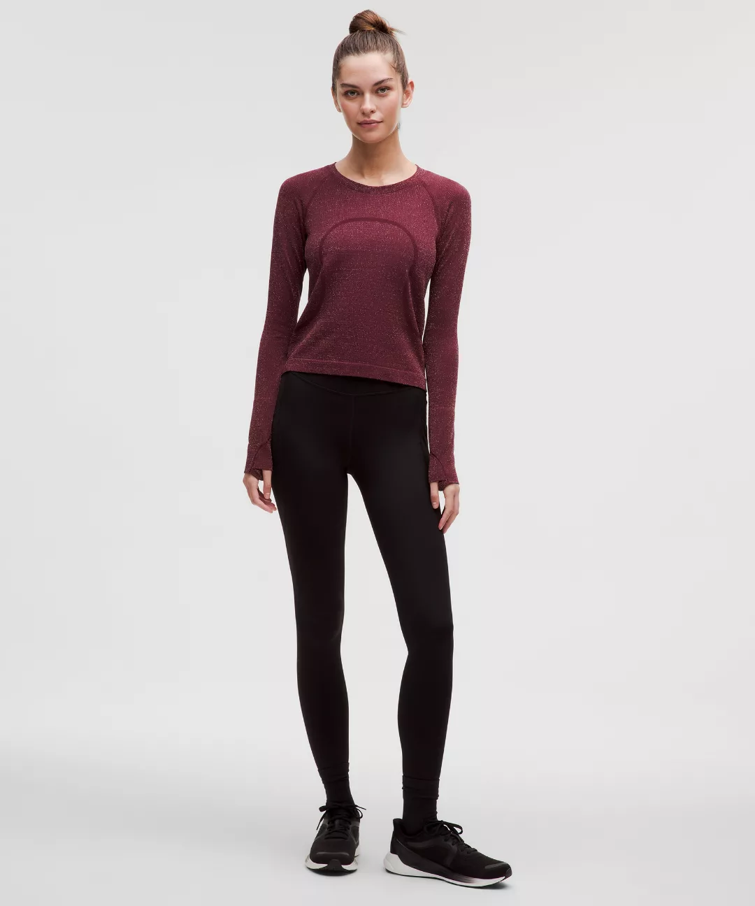 Swiftly Tech Long-Sleeve Shirt 2.0 Waist Length *Sparkle