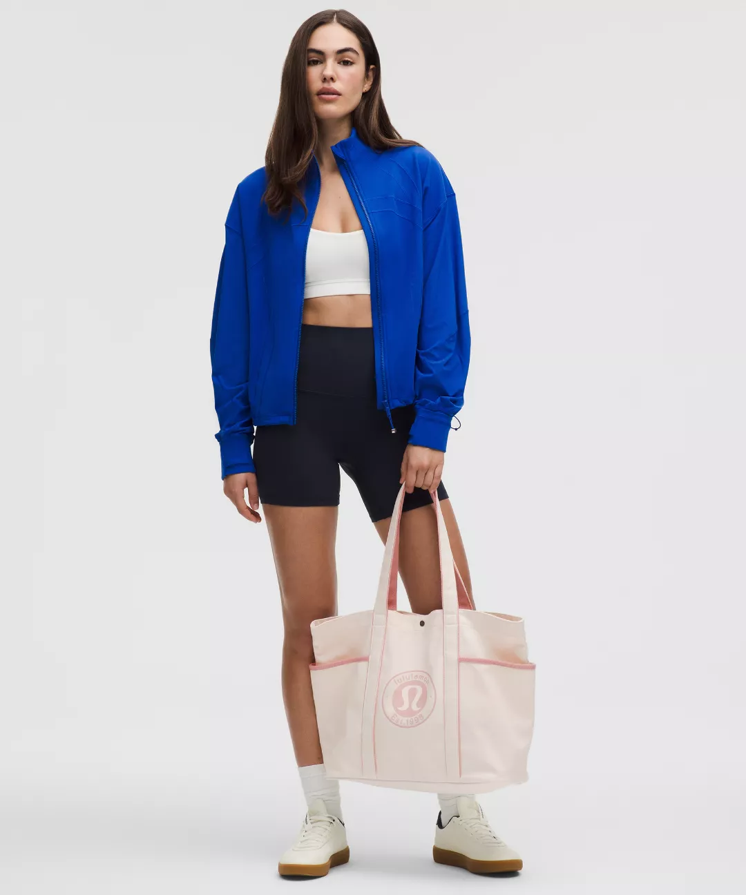 Daily Multi-Pocket Canvas Tote Bag 20L *Logo