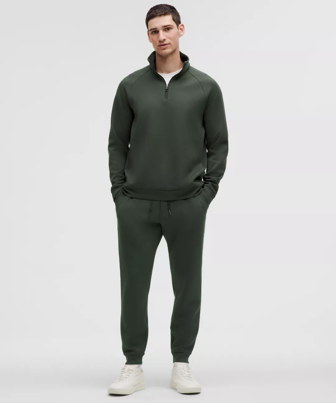 Smooth Spacer Quarter Zip