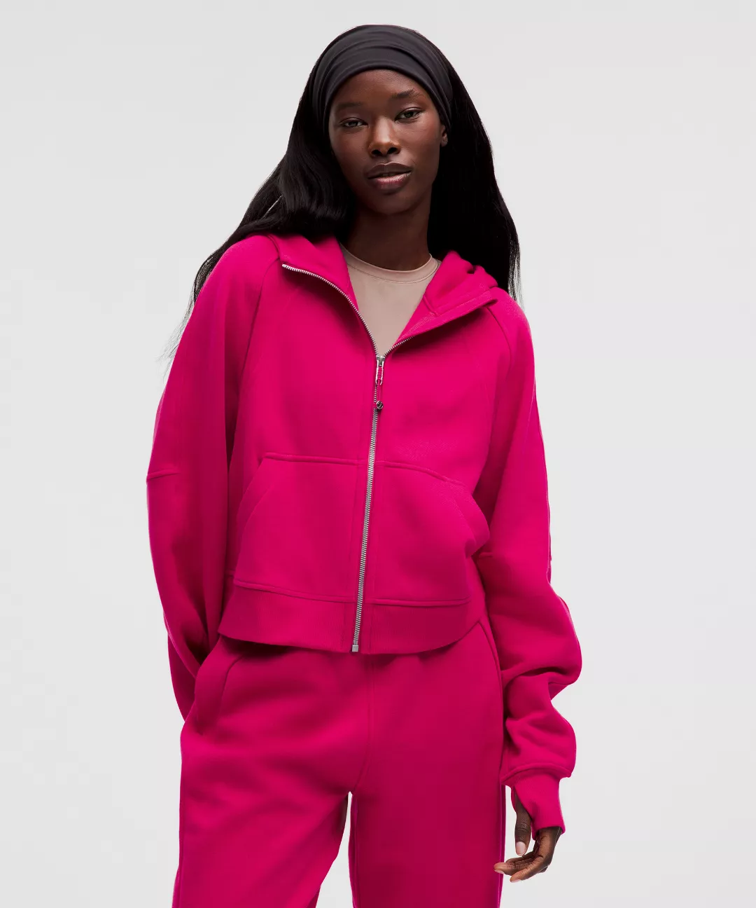 Scuba Oversized Full-Zip Hoodie