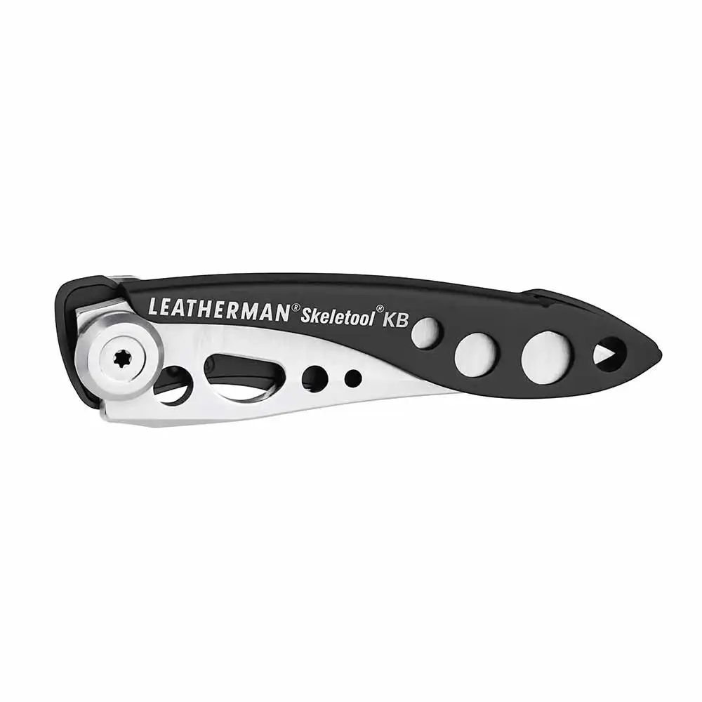 LEATHERMAN Skeletool KB Folding Pocket Knife with Clip 420HC S/S Blade YL832423