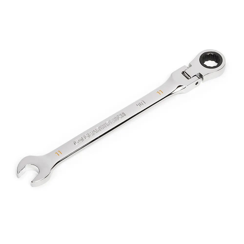 GEARWRENCH 11mm 90T Flexhead Ratcheting Combination Wrench 86711