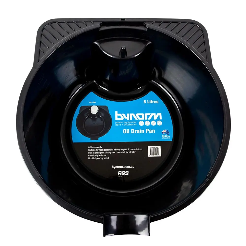 BYNORM 8 Litre Oil Drain Pan 051-008