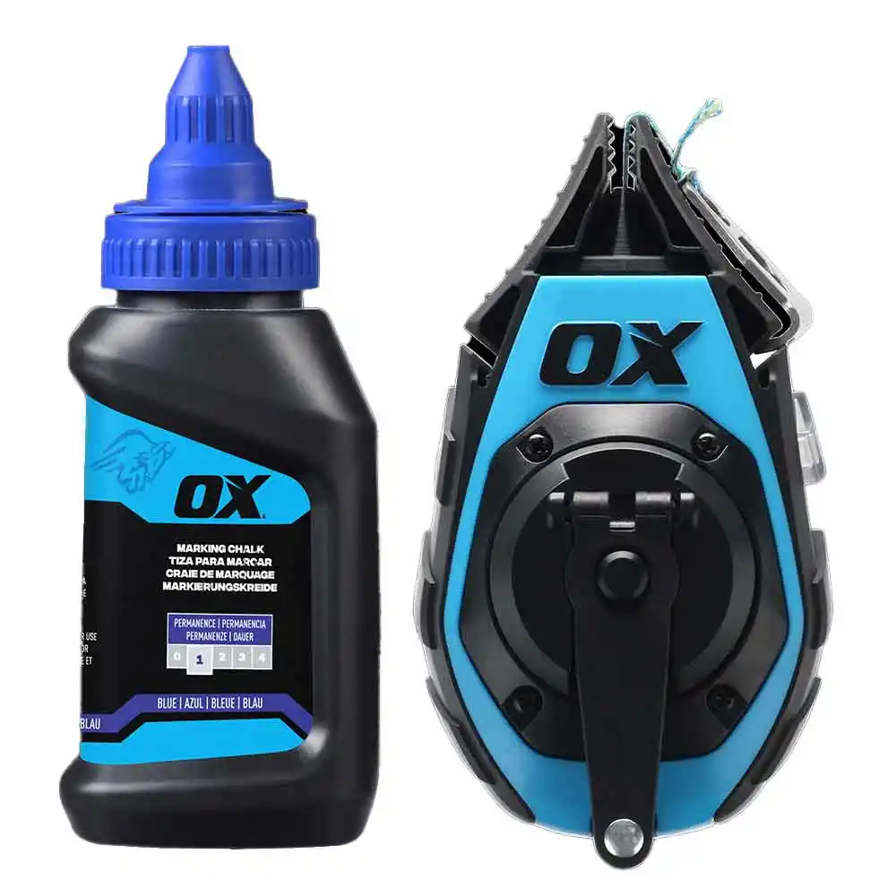 OX 15.25M 3:1 Pro Kevlar Fine Line Chalk Reel OX-P630702