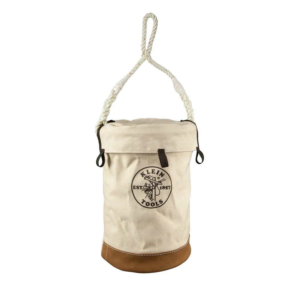 KLEIN Canvas Tool Bucket w/ Top 5104VT