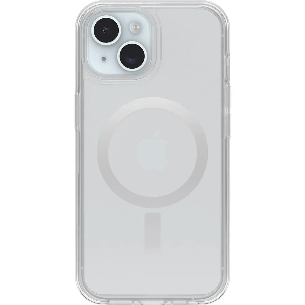 OTTERBOX Symmetry Plus MagSafe Case - For iPhone 13, iPhone 14, iPhone 15 - Clear 77-93109