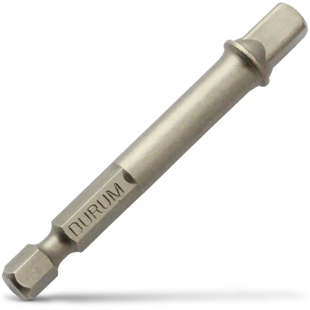 DURUM 1/4-Hex to 1/4-Drive Socket Adaptor Bit