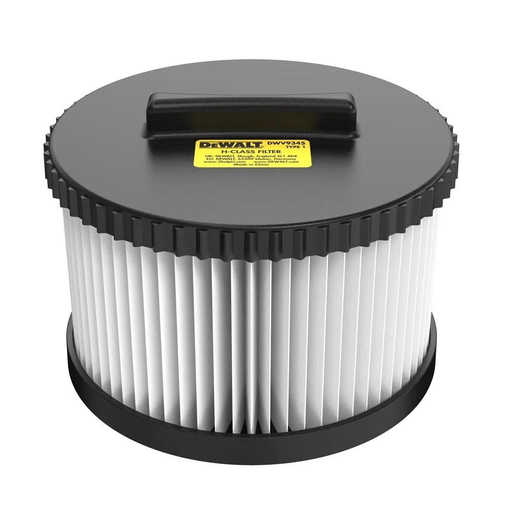 DEWALT Replacement H-Class Filters - 2 Pack Suits DWV905H-XE DWV9345-XJ