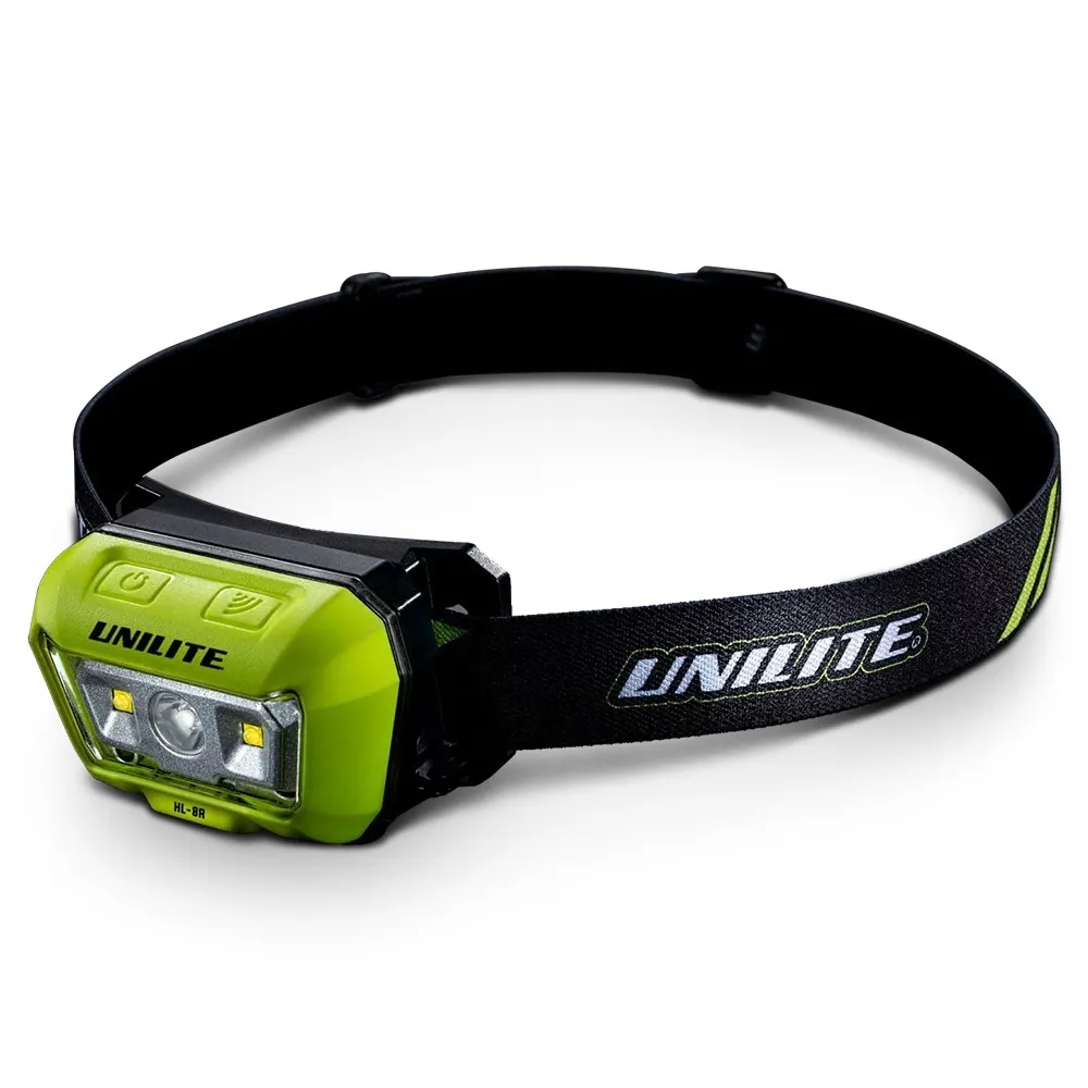 UNILITE 475 Lumens Sensor Dual Beam Headtorch HL-8R