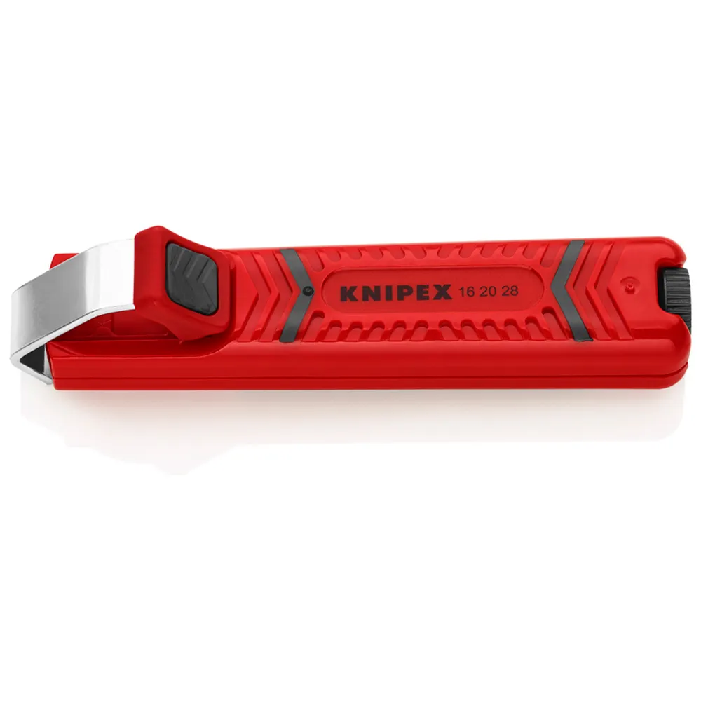 KNIPEX 130mm Dismantle Cable Knife with Hook Blade 162028SB
