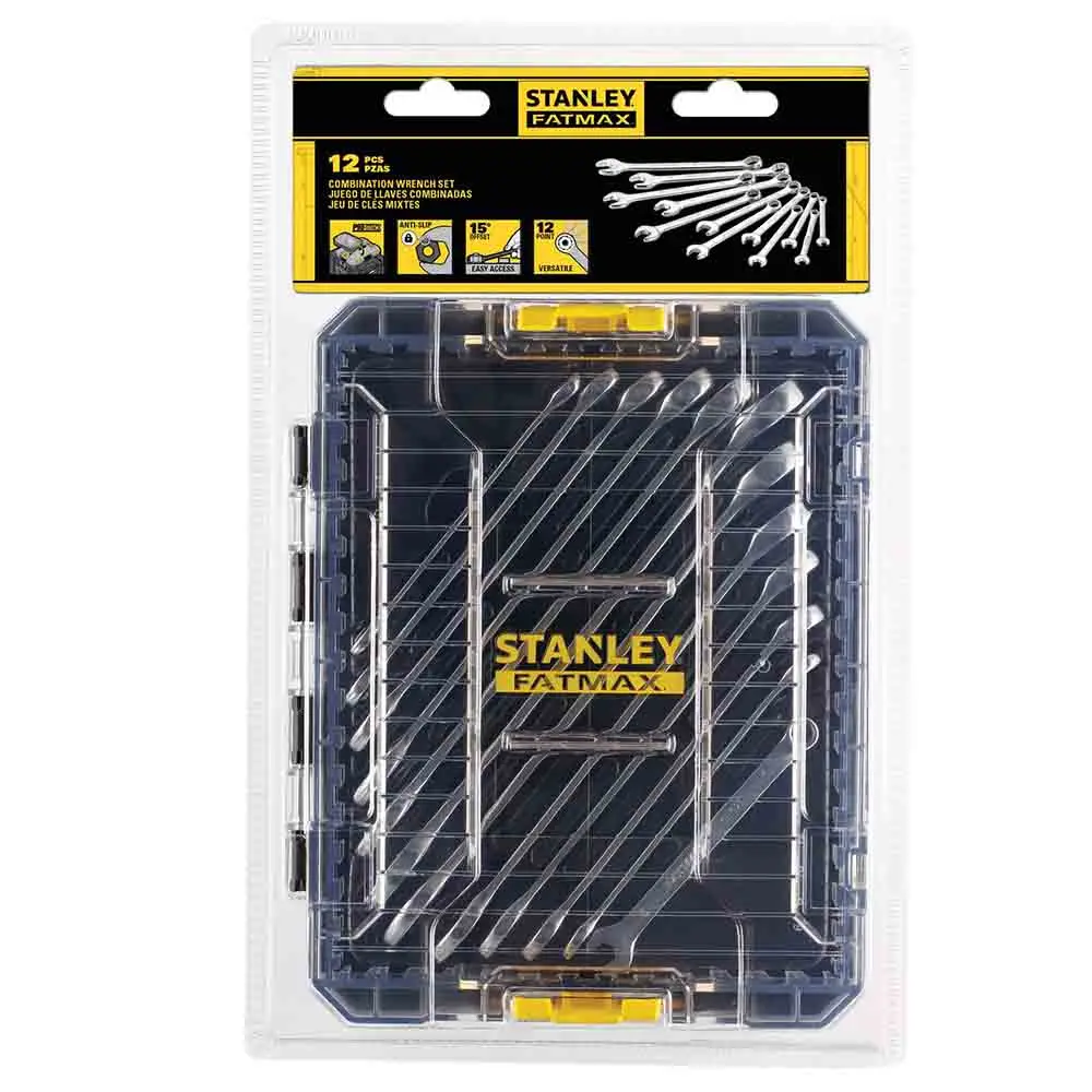 STANLEY 12 Piece ROE Spanner Set Stak Met FMMT98104-0