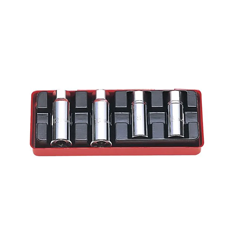 KOKEN 4 Piece 1/2" SD 1/4-1/2 Stud Remover Set KO4211A