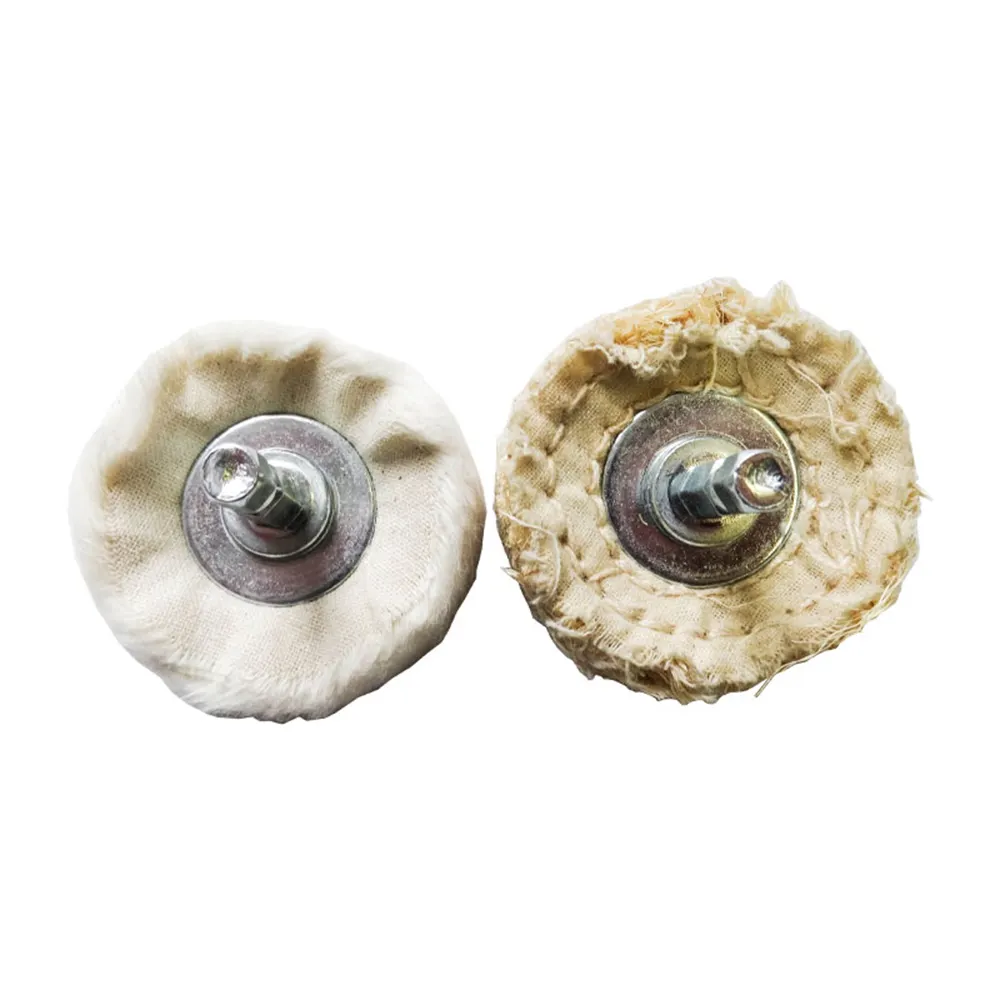 JOSCO 50mm 1/4-Hex Mounted Polishing Buff Twin Pack