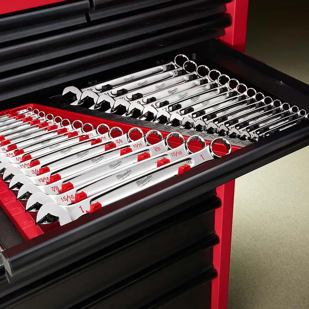 MILWAUKEE 15 Piece Metric Spanner Combination Set 48229515