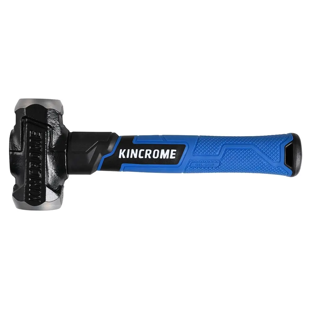 KINCROME 3lb 1.35kg Graphite Rubber Grip Club Hammer K9320