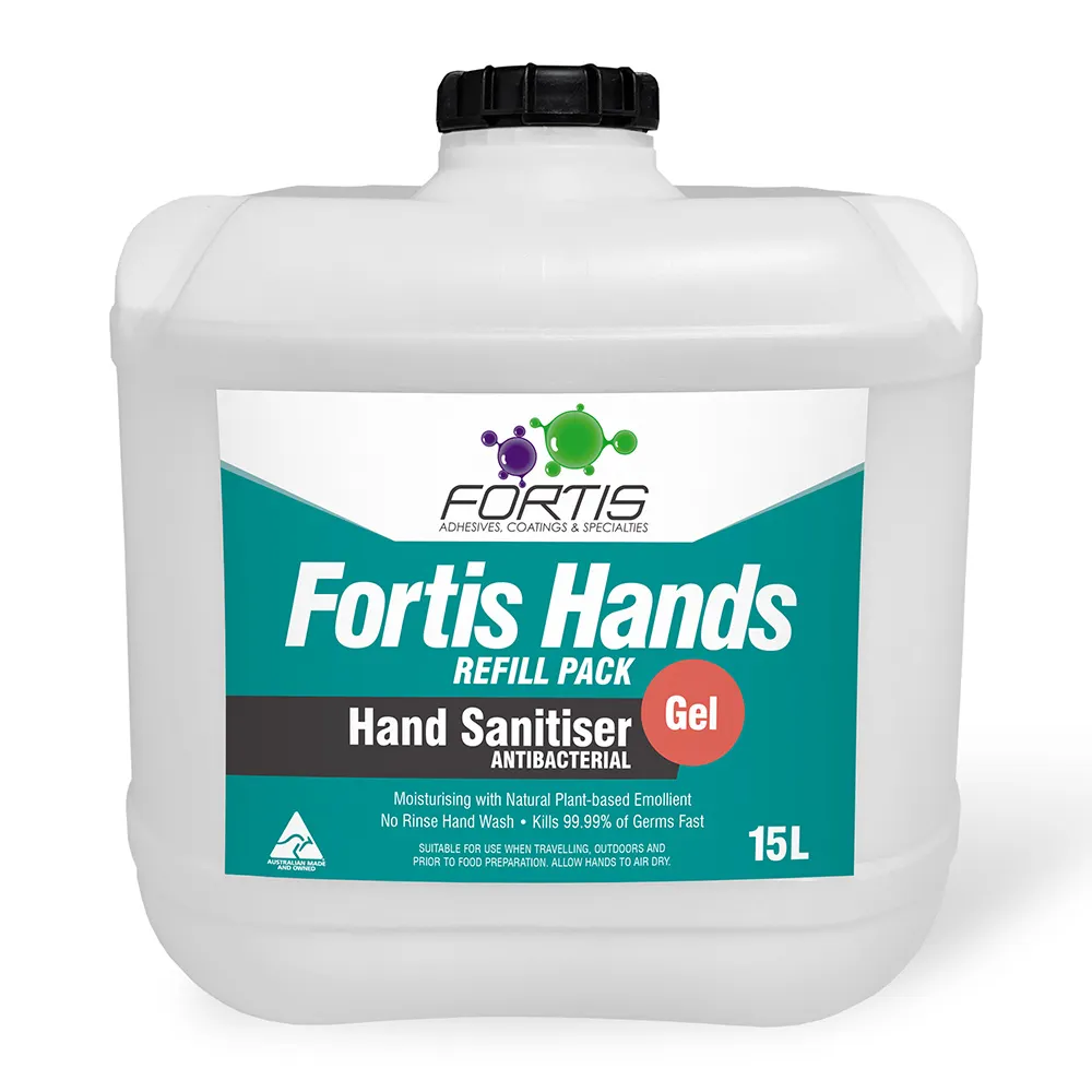 FORTIS 15L 70% Ethanol Gel Hand Sanitiser FHS15