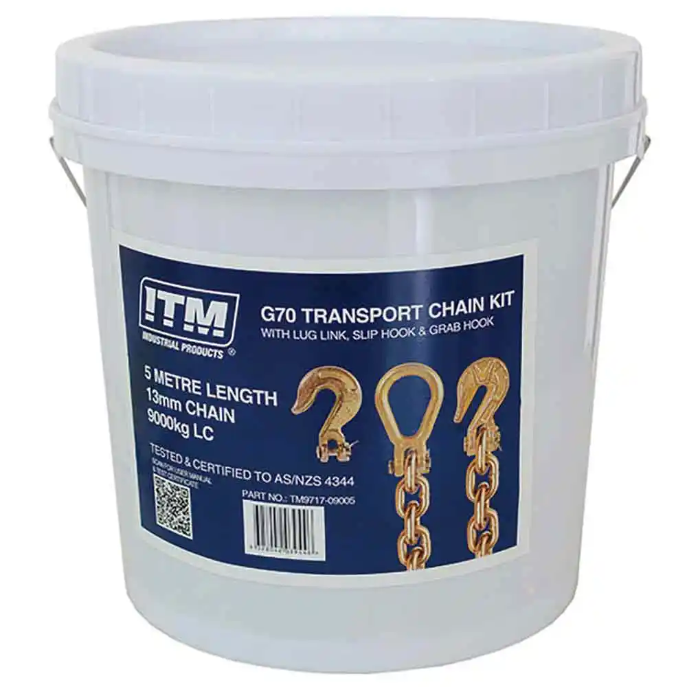 ITM 9T Lug Link Slip Grab Transport Chain TM9717-09005
