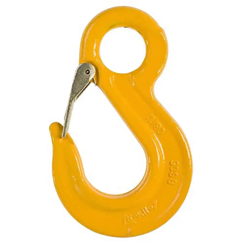 BEAVER 6mm G80 Eye Sling Hook w/ Safety Latch 885806