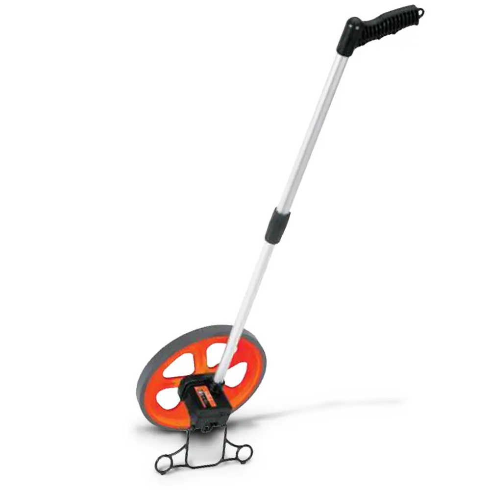 BAHCO MEASURING WHEEL, 250MM, RUBBER COATING, MAX. MEAS. LENGTH=9,999.9M MW250