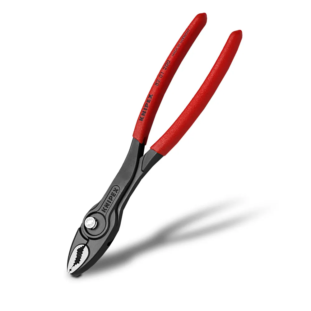 KNIPEX 200mm TwinGrip Slip Joint Plier 8201200SB
