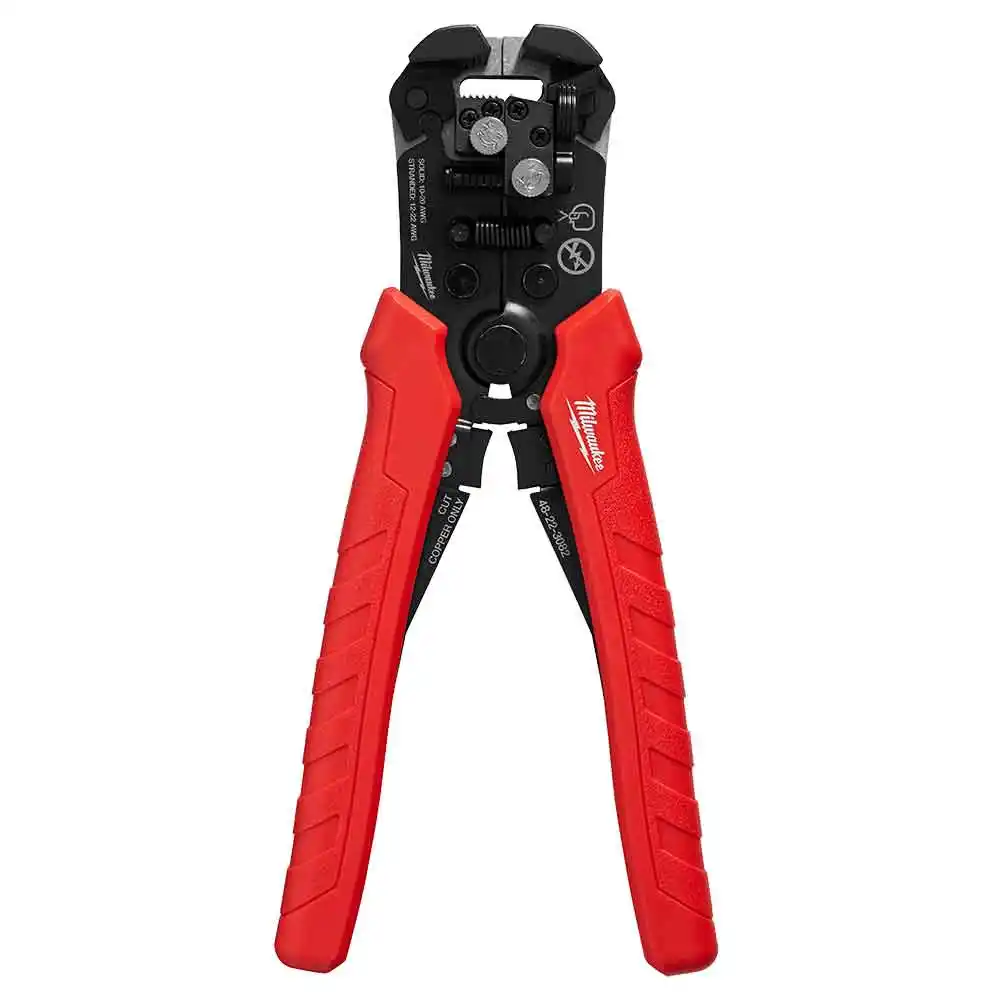 MILWAUKEE 0.3-6mm Self-Adjusting Wire Stripper Plier 48223082