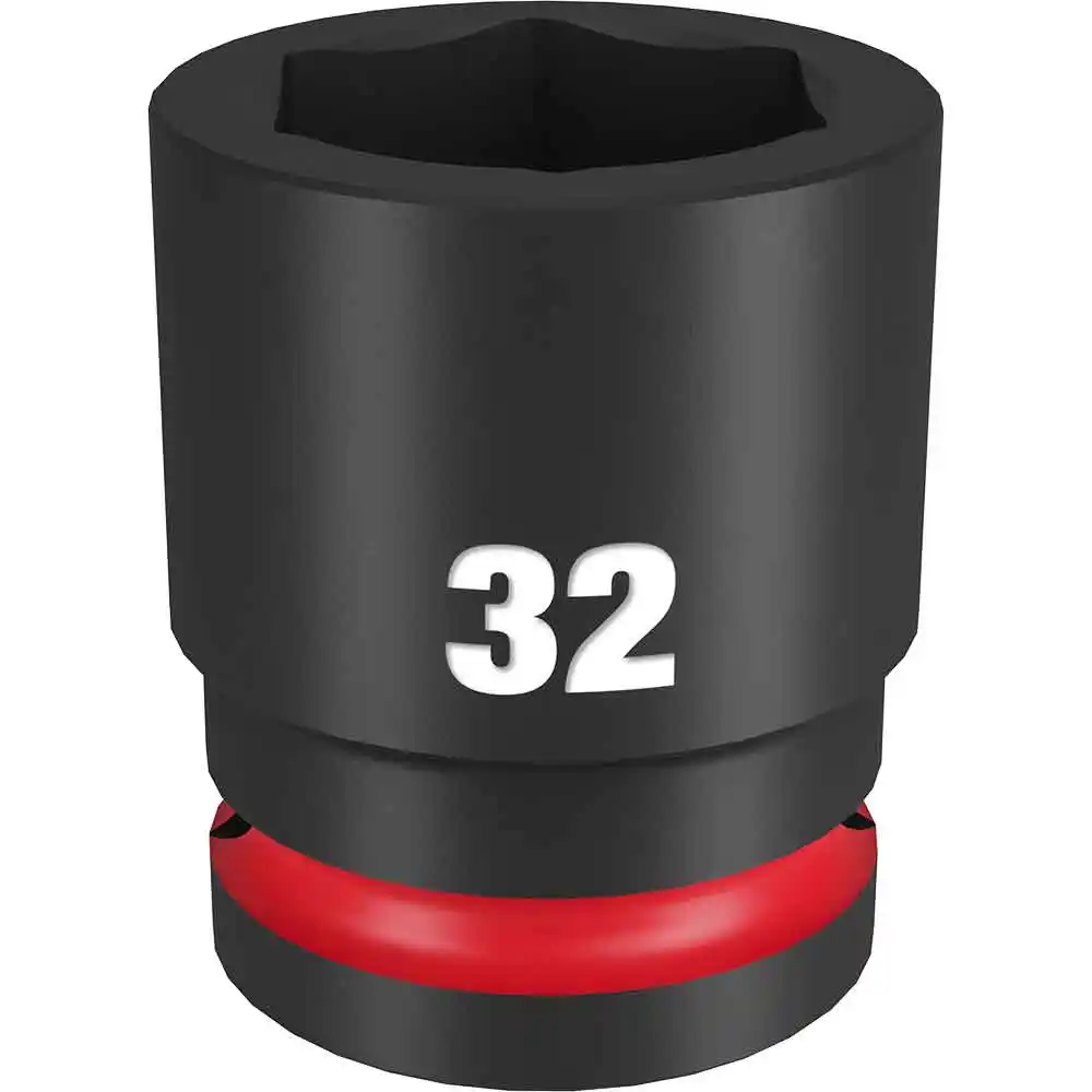 MILWAUKEE SHOCKWAVE 3/4inch Drive 32mm Standard 6 Point Impact Socket 49666370