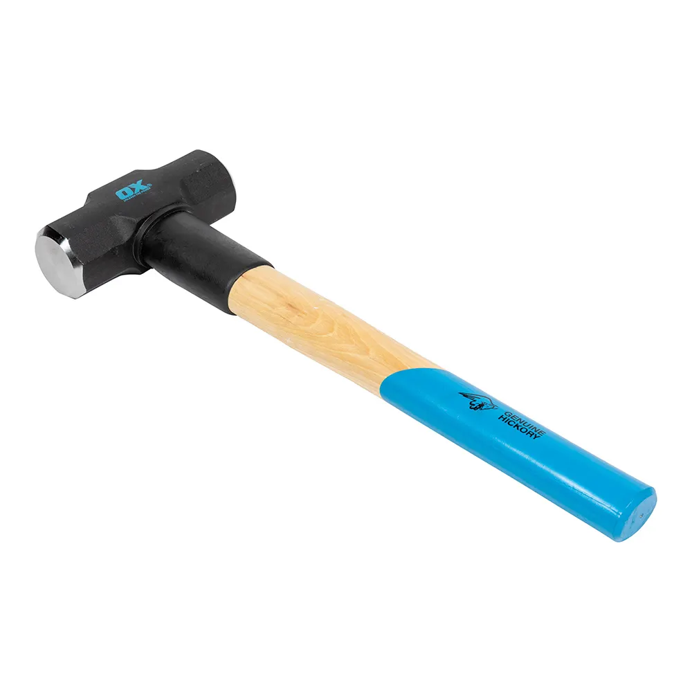 OX 6lb/2.7kg Sledge Rubber Guard Hammer Hickory Handle OX-P085906