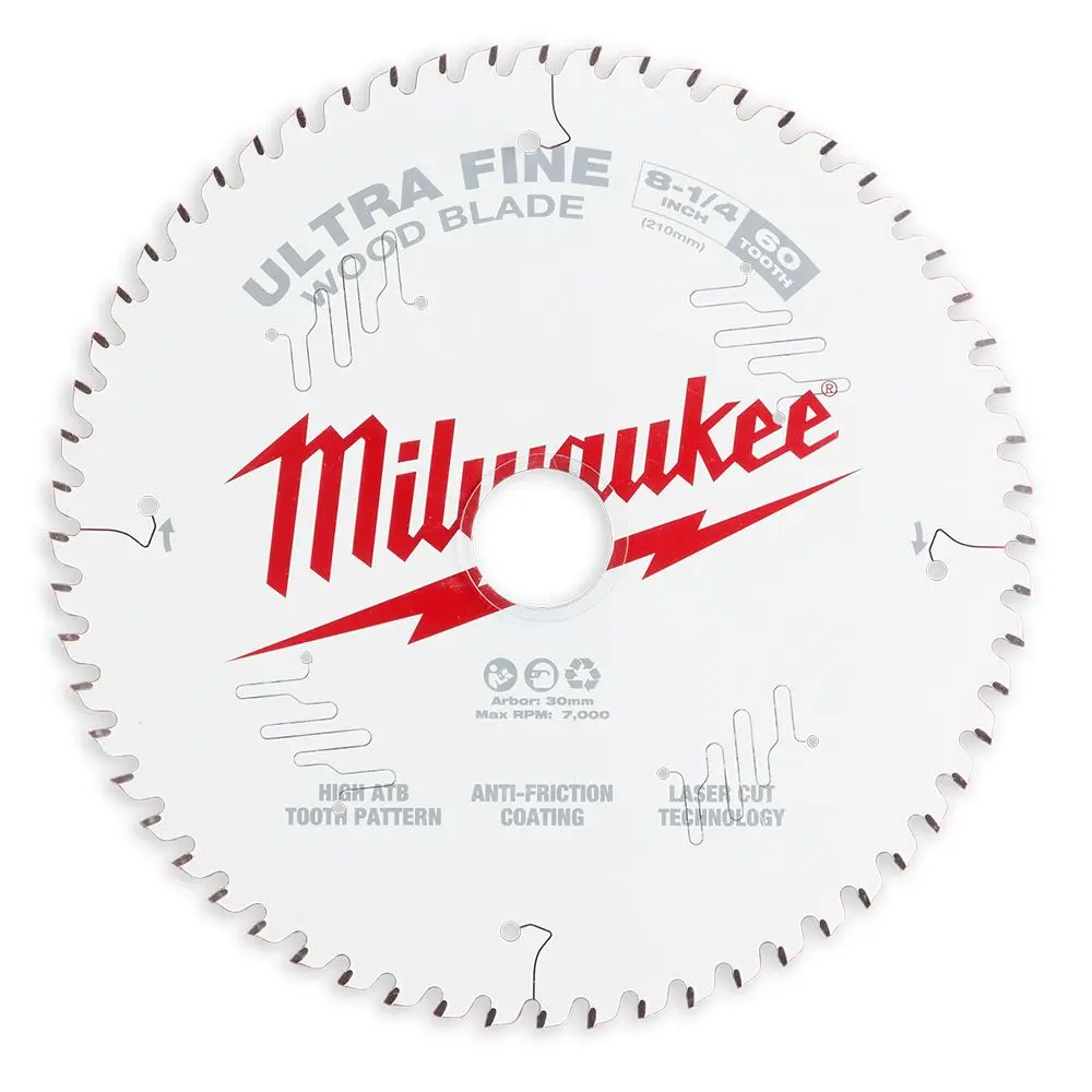 MILWAUKEE 210mm 60T Ultra Fine Circular Saw Blade 48408824