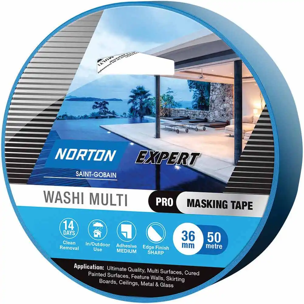 NORTON 36mm X 50m Expert 14 Day Masking Tape 69957341715