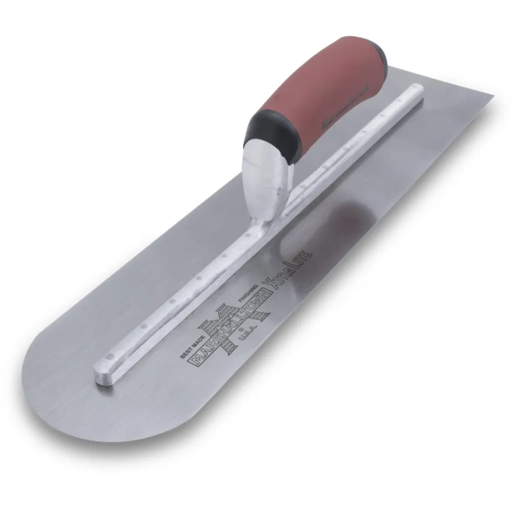MARSHALLTOWN 457 x 102mm Carbon Steel Durasoft Handle Finishing Trowel MxS81RED