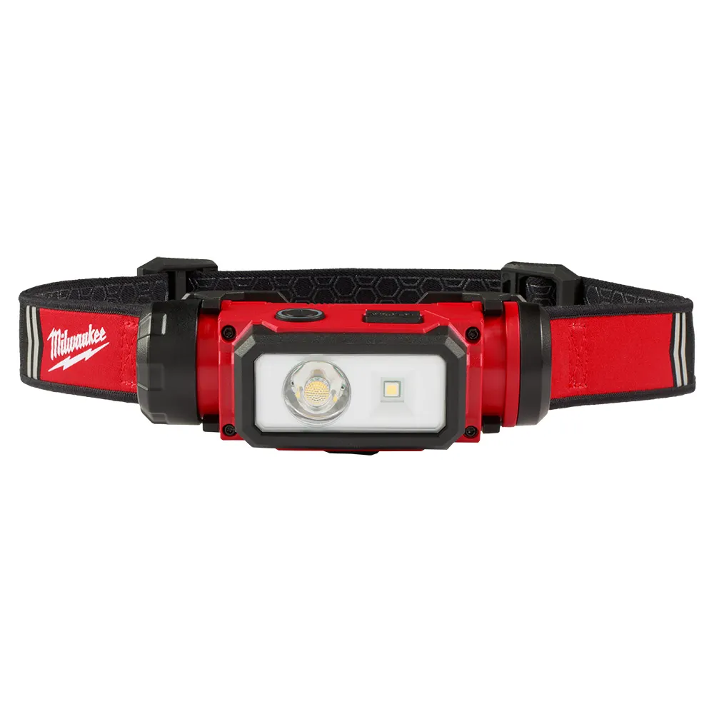 MILWAUKEE REDLITHIUM USB Rechargeable Hard Hat Headlamp Kit L4HL2301