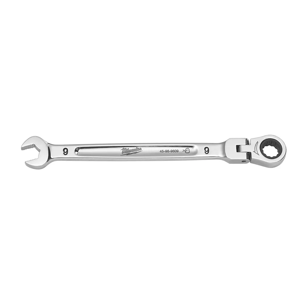 MILWAUKEE 9mm Metric R/OE Flex Head Racheting Spanner 45969609