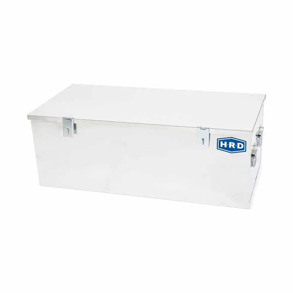 HRD 1150 x 530 x 420mm 250L Galvanised Steel Storage Box HGV250
