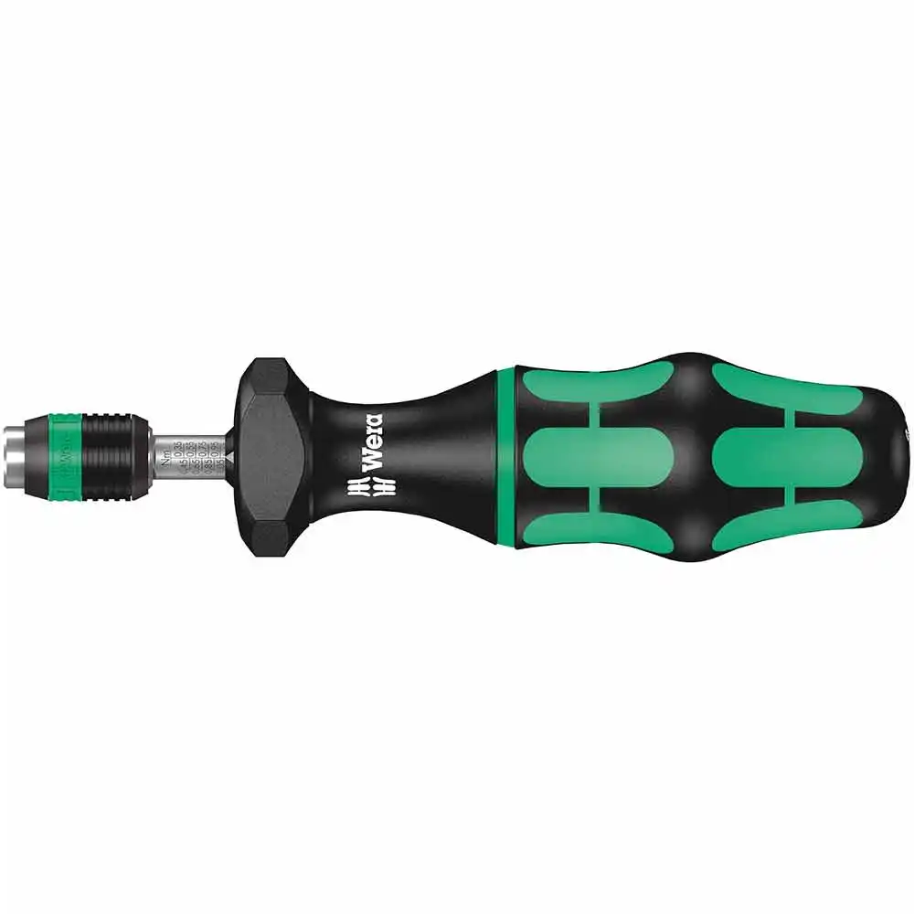 WERA Adjustable Torque Screwdriver (0.3-1.2 Nm) w/ Rapidaptor Quick-release Chuck WER074700
