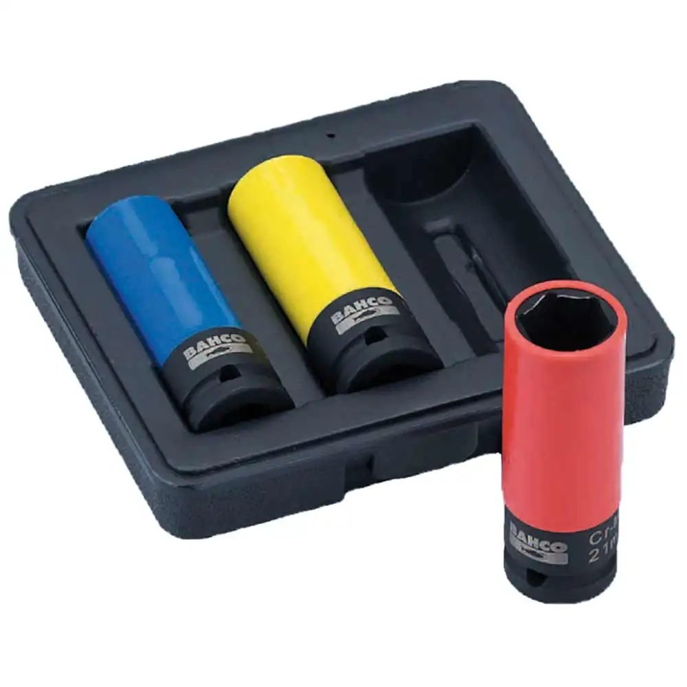 BAHCO Wheel Socket Set - 3 Piece BWSS12P3