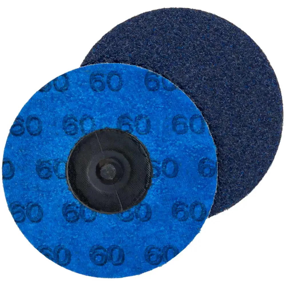 NORTON 75mm 60-Grit Zirconia Quick-Change Sanding Disc - SPEEDLOK - 5 Piece