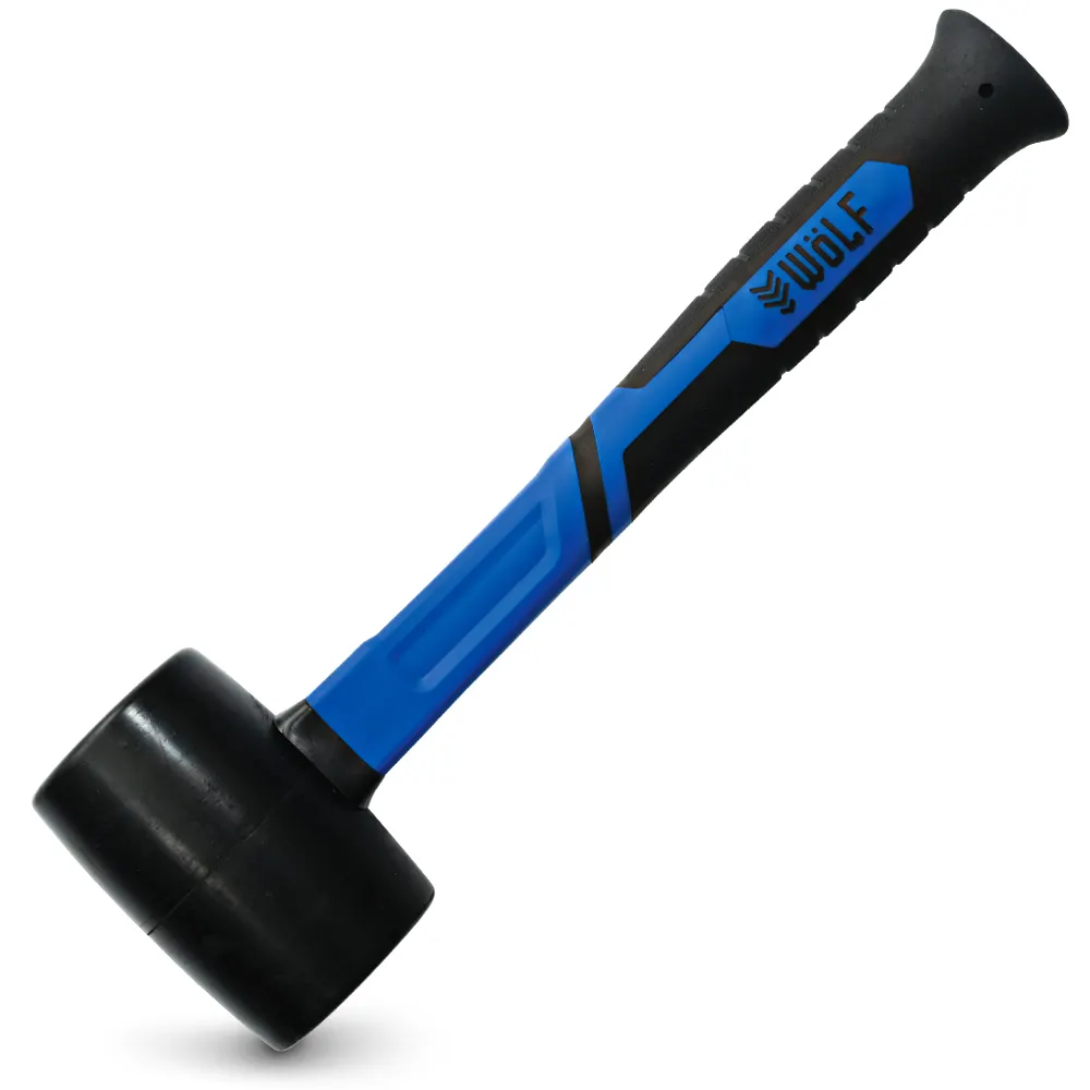 WoLF 16oz / 450g Rubber Mallet WMF016