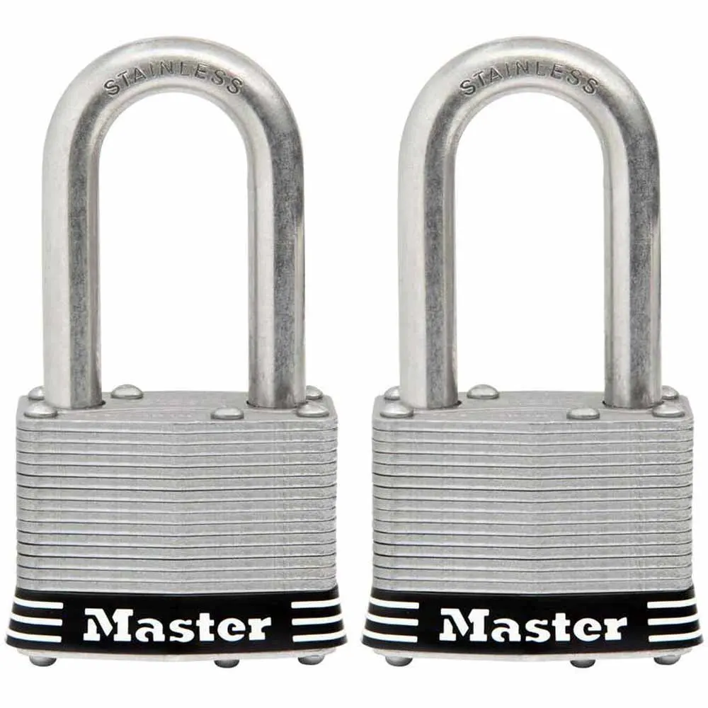 MASTER LOCK 44mm Laminated Stainless Steel Padlock - 1 Pack 1SSTLFAU