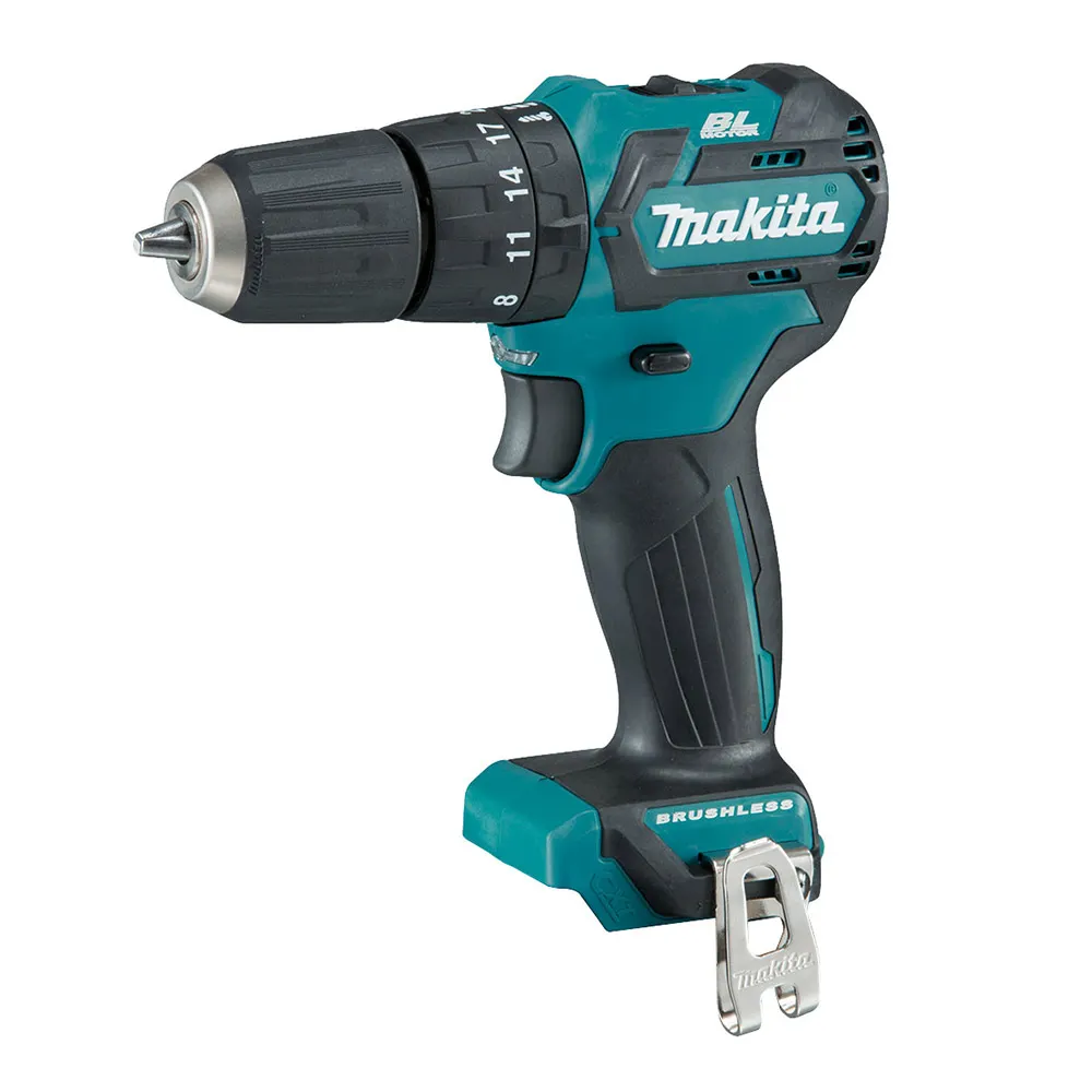 MAKITA 12V Brushless 10mm Hammer Drill Skin HP332DZ