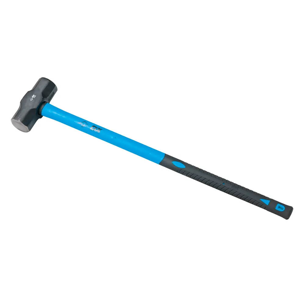 OX Trade 10lb Sledge Hammer - Fibreglass Hammer OX-T081510