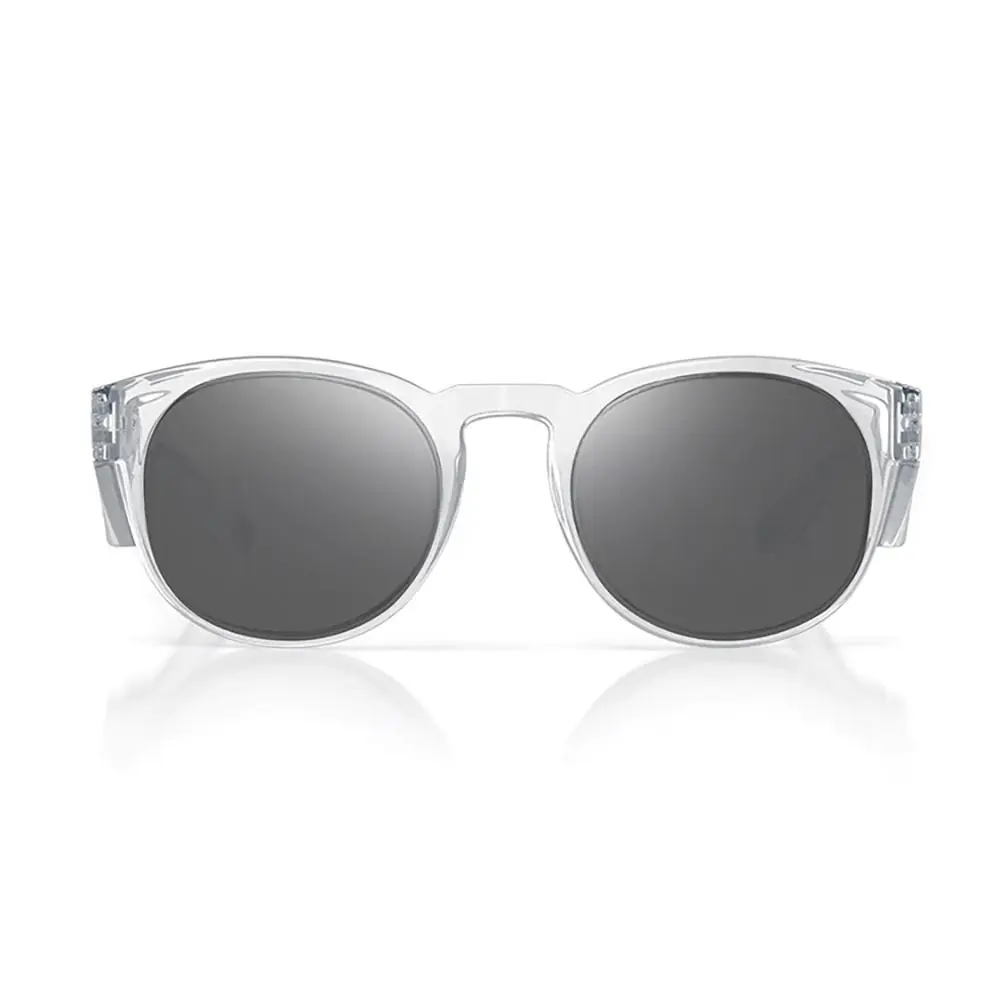 SAFESTYLE Cruisers Clear Frame Tinted UV400 Lens Safety Glasses CRCT100